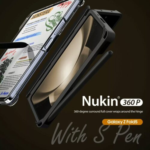 Araree รุ่น Nukin 360P - เคส Galaxy Z Fold 5 - สี Clear - Image 2