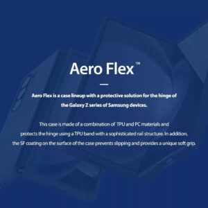 Araree รุ่น Aero Flex - เคส Galaxy Z Fold 5 - สี Black