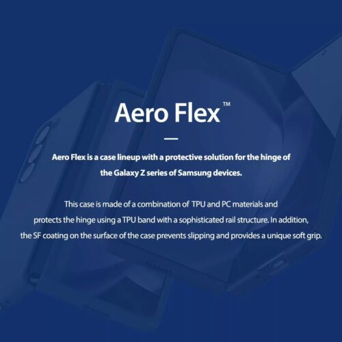 Araree รุ่น Aero Flex - เคส Galaxy Z Fold 5 - สี Cream - Image 2
