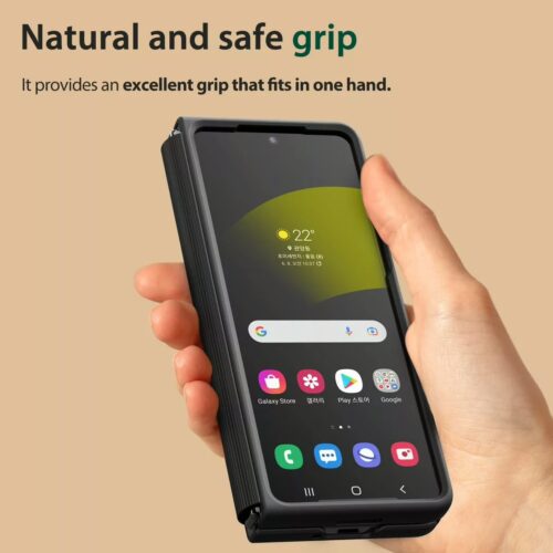 Araree รุ่น Aero Flex - เคส Galaxy Z Fold 5 - สี Cream - Image 8