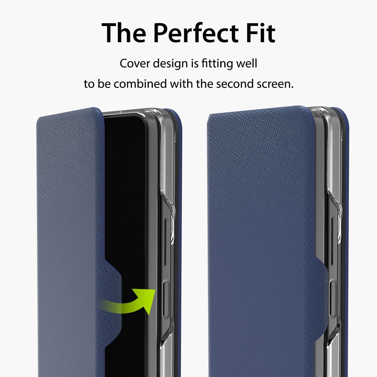 Araree รุ่น Bonnet Diary - เคส Galaxy Z Fold 5 - สี Black