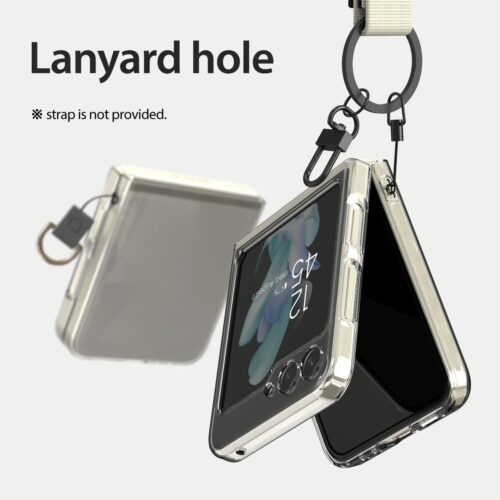 Araree รุ่น Nukin - เคส Galaxy Z Flip 5 - สี Clear Matt - Image 12