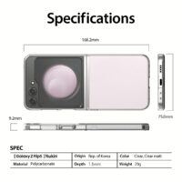 Araree รุ่น Nukin - เคส Galaxy Z Flip 5 - สี Clear Matt