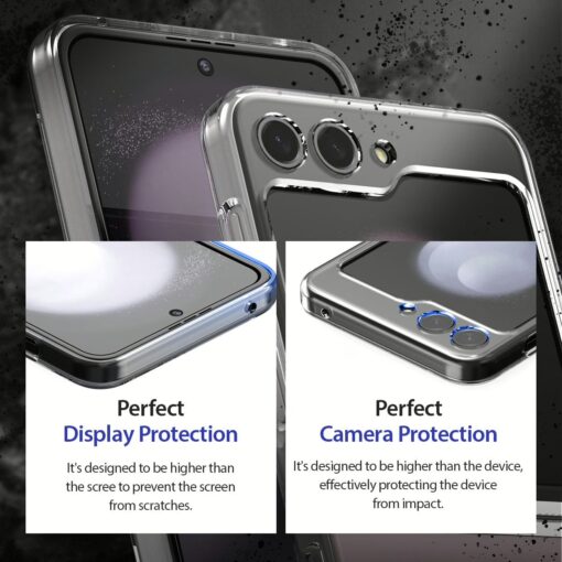 Araree รุ่น Nukin M - เคส Galaxy Z Flip 5 - สี Clear - Image 12