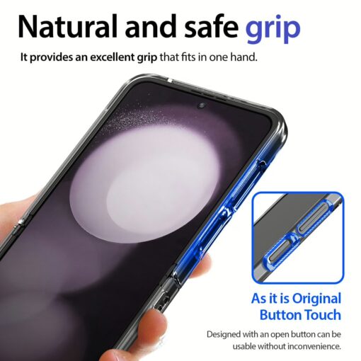 Araree รุ่น Nukin M - เคส Galaxy Z Flip 5 - สี Clear - Image 14