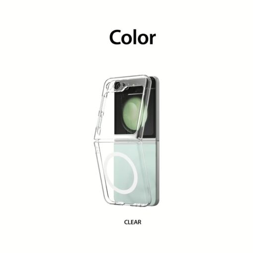 Araree รุ่น Nukin M - เคส Galaxy Z Flip 5 - สี Clear - Image 17