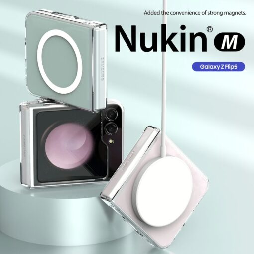 Araree รุ่น Nukin M - เคส Galaxy Z Flip 5 - สี Clear - Image 2