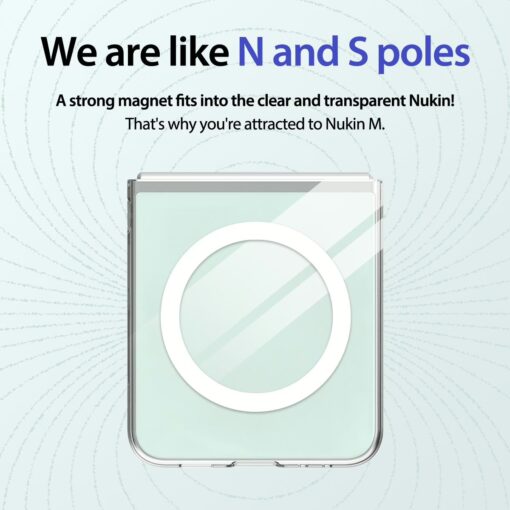 Araree รุ่น Nukin M - เคส Galaxy Z Flip 5 - สี Clear - Image 4