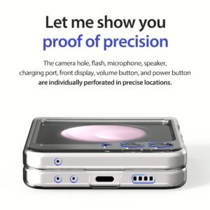 Araree รุ่น Nukin M - เคส Galaxy Z Flip 5 - สี Clear 25 Araree รุ่น Nukin M - เคส Galaxy Z Flip 5 - สี Clear