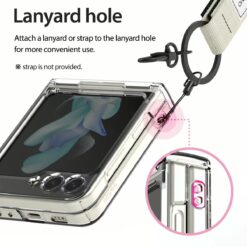 Araree รุ่น Nukin 360 - เคส Galaxy Z Flip 5 - สี Clear Matt