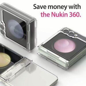 Araree รุ่น Nukin 360 - เคส Galaxy Z Flip 5 - สี Clear Matt