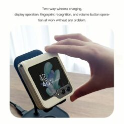 Araree รุ่น Canvas Diary - เคส Galaxy Z Flip 5 - สี Black