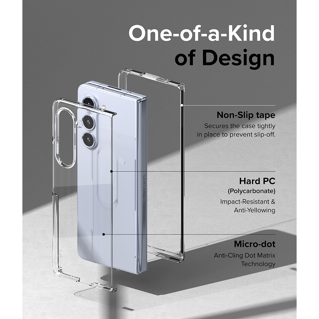 Ringke รุ่น Slim - เคส Galaxy Z Fold 5 - สี Clear
