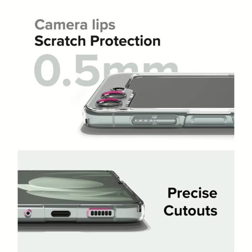 Ringke รุ่น Slim - เคส Galaxy Z Flip 5 - สี Clear - Image 13