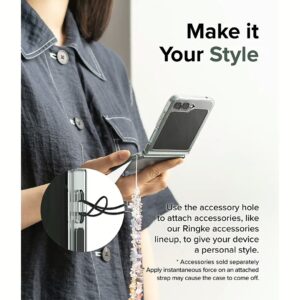 Ringke รุ่น Slim - เคส Galaxy Z Flip 5 - สี Clear