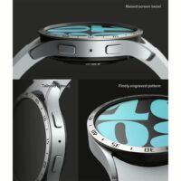 Ringke รุ่น Bezel Styling - ขอบหน้าปัด Galaxy Watch 6 (40mm) - Stainless Steel - สีเงิน