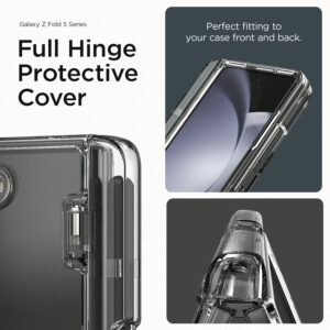 VRS รุ่น Simpli Fit S - เคส Galaxy Z Fold 5 - สี Clear (แถมฟิล์มหน้าจอ)