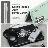 VRS รุ่น Terra Guard Modern - เคส Galaxy Z Fold 5 - สี Marine Green (แถมฟิล์มหน้าจอ)