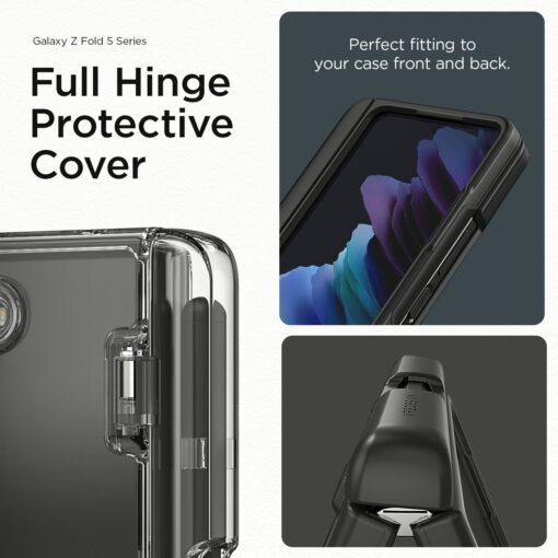 VRS รุ่น Terra Guard Modern S - เคส Galaxy Z Fold 5 - สี Marine Green (แถมฟิล์มหน้าจอ) - Image 6