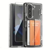 VRS รุ่น Terra Guard Modern Go - เคส Galaxy Z Fold 5 - สี Clear (แถมฟิล์มหน้าจอ)