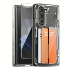 VRS รุ่น Terra Guard Modern Go - เคส Galaxy Z Fold 5 - สี Clear (แถมฟิล์มหน้าจอ)