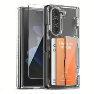 VRS รุ่น Terra Guard Modern Go - เคส Galaxy Z Fold 5 - สี Clear (แถมฟิล์มหน้าจอ)
