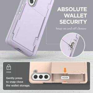VRS รุ่น Terra Guard Modern Go S - เคส Galaxy Z Fold 5 - สี Pink Sand (แถมฟิล์มหน้าจอ)