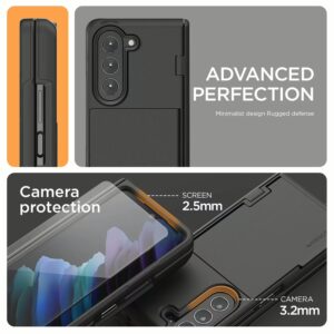 VRS รุ่น Terra Guard Modern Go - เคส Galaxy Z Fold 5 - สี Matte Black (แถมฟิล์มหน้าจอ) 10 VRS รุ่น Terra Guard Modern Go - เคส Galaxy Z Fold 5 - สี Matte Black (แถมฟิล์มหน้าจอ)