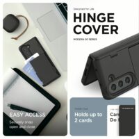 VRS รุ่น Terra Guard Modern Go - เคส Galaxy Z Fold 5 - สี Matte Black (แถมฟิล์มหน้าจอ)