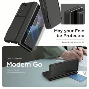 VRS รุ่น Terra Guard Modern Go - เคส Galaxy Z Fold 5 - สี Matte Black (แถมฟิล์มหน้าจอ) 12 VRS รุ่น Terra Guard Modern Go - เคส Galaxy Z Fold 5 - สี Matte Black (แถมฟิล์มหน้าจอ)