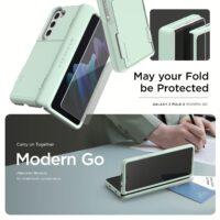 VRS รุ่น Terra Guard Modern Go - เคส Galaxy Z Fold 5 - สี Marine Green (แถมฟิล์มหน้าจอ)