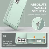 VRS รุ่น Terra Guard Modern Go - เคส Galaxy Z Fold 5 - สี Marine Green (แถมฟิล์มหน้าจอ)