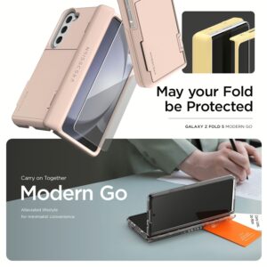 VRS รุ่น Terra Guard Modern Go - เคส Galaxy Z Fold 5 - สี Clear (แถมฟิล์มหน้าจอ)