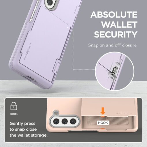 VRS รุ่น Terra Guard Modern Go - เคส Galaxy Z Fold 5 - สี Clear (แถมฟิล์มหน้าจอ) - Image 6