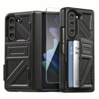 VRS รุ่น Terra Guard Ultimate Go - เคส Galaxy Z Fold 5 - สี Matte Black (แถมฟิล์มหน้าจอ)