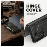 VRS รุ่น Terra Guard Ultimate Go - เคส Galaxy Z Fold 5 - สี Matte Black (แถมฟิล์มหน้าจอ)