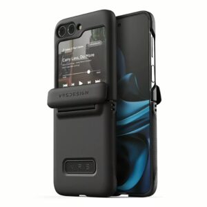 VRS รุ่น Terra Guard Modern - เคส Galaxy Z Flip 5 - สี Matte Black