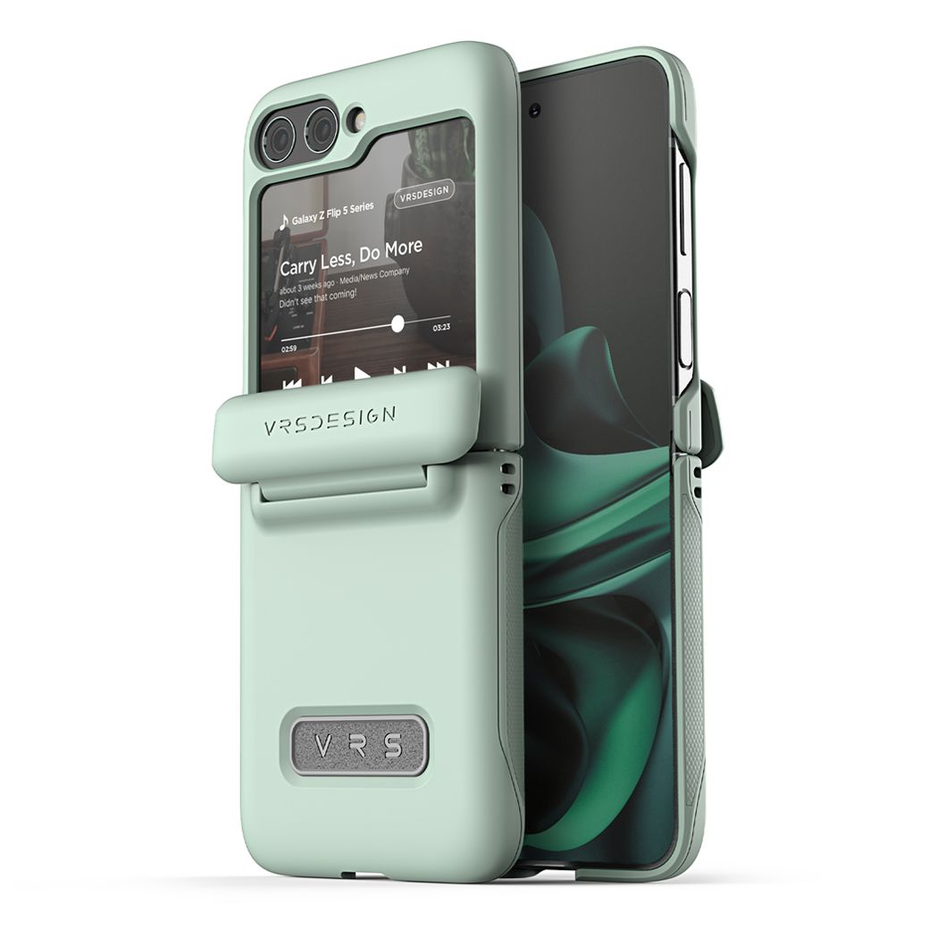 VRS รุน Terra Guard Modern - เคส Galaxy Z Flip 5 - สี Marine Green