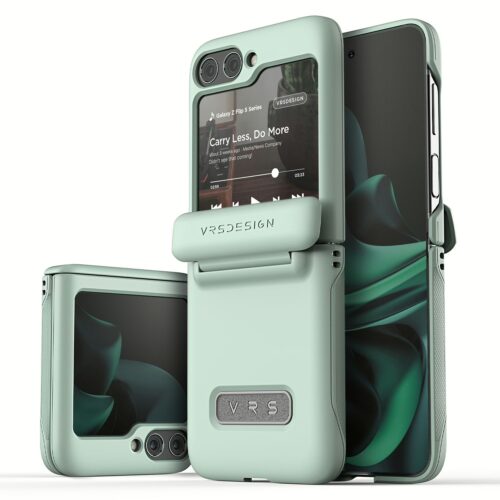 VRS รุน Terra Guard Modern - เคส Galaxy Z Flip 5 - สี Marine Green - Image 2