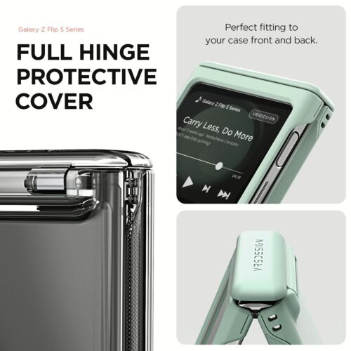 VRS รุน Terra Guard Modern - เคส Galaxy Z Flip 5 - สี Marine Green - Image 8