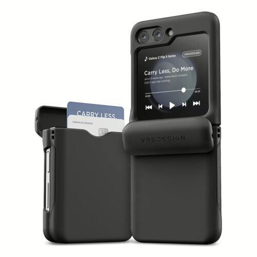 VRS รุ่น Terra Guard Modern Go - เคส Galaxy Z Flip 5 - สี Matte Black