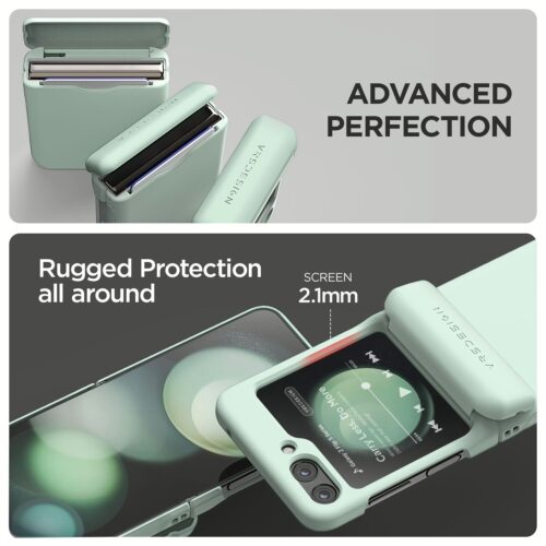 VRS รุ่น Terra Guard Modern Go - เคส Galaxy Z Flip 5 - สี Marine Green - Image 4