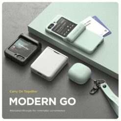 VRS รุ่น Terra Guard Modern Go - เคส Galaxy Z Flip 5 - สี Marine Green