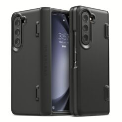 VRS รุ่น Simpli Fit - เคส Galaxy Z Fold 5 - สี Black (แถมฟิล์มหน้าจอ)