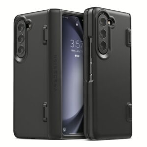 VRS รุ่น Simpli Fit - เคส Galaxy Z Fold 5 - สี Black (แถมฟิล์มหน้าจอ)