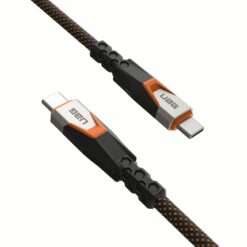 UAG รุ่น SRGE Ultra สายชาร์จไว 240W 20GBPS USB-C to USB-C 3.2 Cable ความยาว 0.75 เมตร - สี Black/Orange