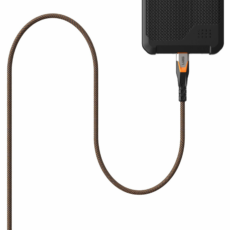 UAG รุ่น SRGE Ultra สายชาร์จไว 240W 20GBPS USB-C to USB-C 3.2 Cable ความยาว 0.75 เมตร - สี Black/Orange