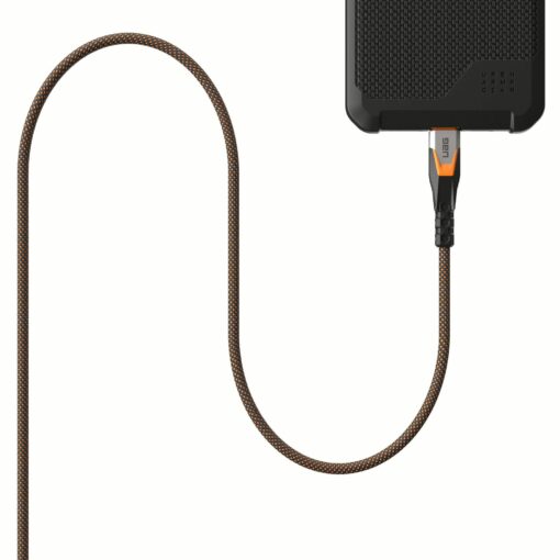 UAG รุ่น SRGE Ultra สายชาร์จไว 240W 20GBPS USB-C to USB-C 3.2 Cable ความยาว 0.75 เมตร - สี Black/Orange - Image 4