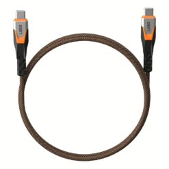 UAG รุ่น SRGE Ultra สายชาร์จไว 240W 20GBPS USB-C to USB-C 3.2 Cable ความยาว 0.75 เมตร - สี Black/Orange