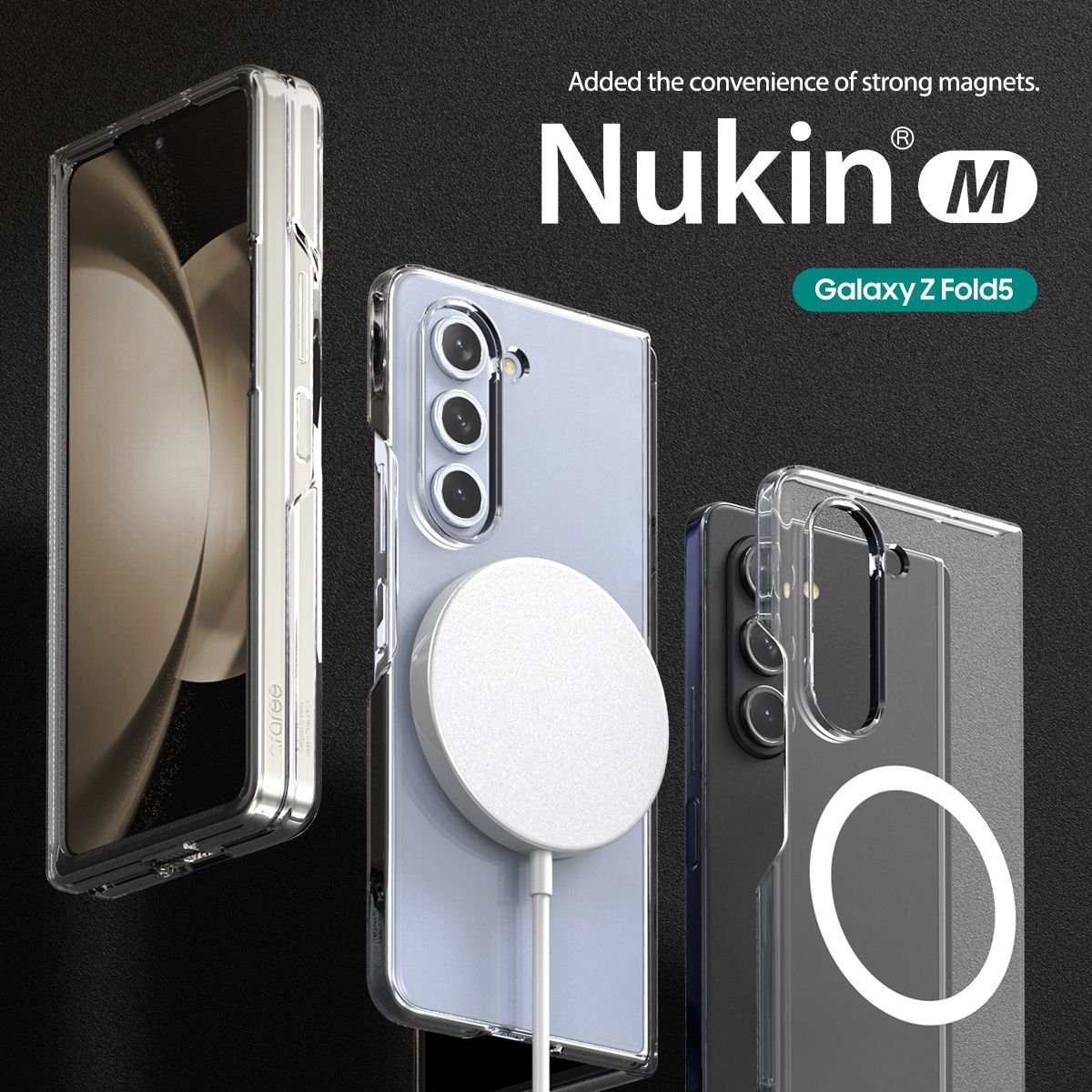 Araree รุ่น Nukin M - เคส Galaxy Z Fold 5 - สี Clear